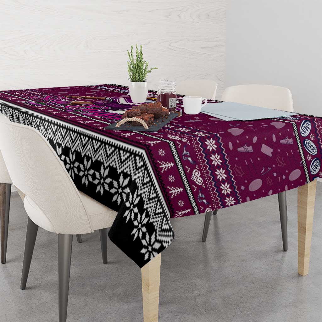 Sea Eagles Rugby Xmas Tablecloth Australia NRL Mascot