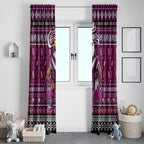 Sea Eagles Rugby Xmas Window Curtain Australia NRL Mascot