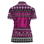 Personalized Sea Eagles Rugby Xmas Women Polo Shirt Australia NRL Mascot