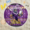 Storm Rugby Xmas Beach Blanket Australia NRL Mascot