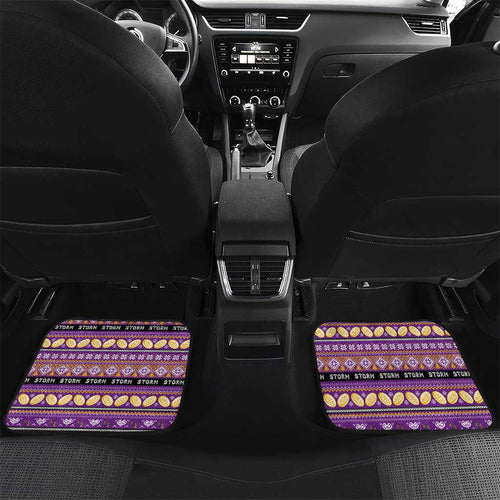 Storm Rugby Xmas Car Mats Australia NRL Mascot