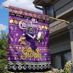 Storm Rugby Xmas Garden Flag Australia NRL Mascot