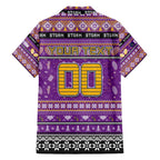 Personalized Storm Rugby Xmas Hawaiian Shirt Australia NRL Mascot