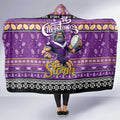 Storm Rugby Xmas Hooded Blanket Australia NRL Mascot