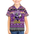 Personalized Storm Rugby Xmas Kid Hawaiian Shirt Australia NRL Mascot