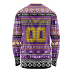 Personalized Storm Rugby Xmas Long Sleeve Shirt Australia NRL Mascot