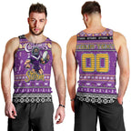 Personalized Storm Rugby Xmas Men Tank Top Australia NRL Mascot