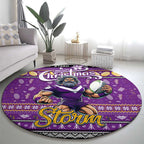 Storm Rugby Xmas Round Carpet Australia NRL Mascot
