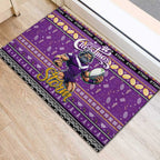 Storm Rugby Xmas Rubber Doormat Australia NRL Mascot