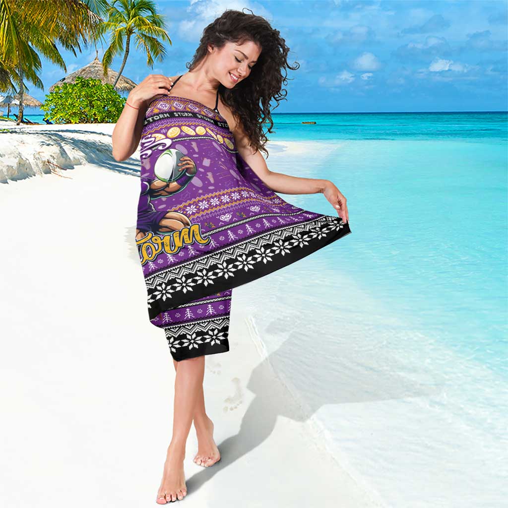 Storm Rugby Xmas Sarong Australia NRL Mascot