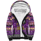 Personalized Storm Rugby Xmas Sherpa Hoodie Australia NRL Mascot