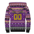 Personalized Storm Rugby Xmas Sherpa Hoodie Australia NRL Mascot
