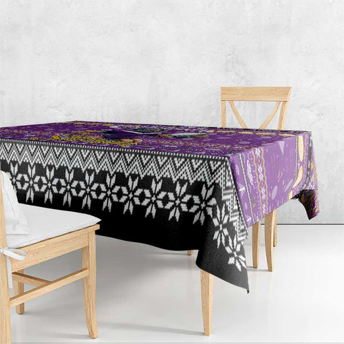 Storm Rugby Xmas Tablecloth Australia NRL Mascot