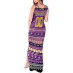Personalized Storm Rugby Xmas Tank Maxi Dress Australia NRL Mascot