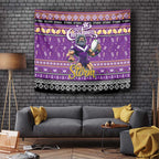 Storm Rugby Xmas Tapestry Australia NRL Mascot