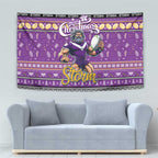 Storm Rugby Xmas Tapestry Australia NRL Mascot