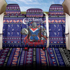 Knights Rugby Xmas Back Car Seat Cover Australia NRL Mascot