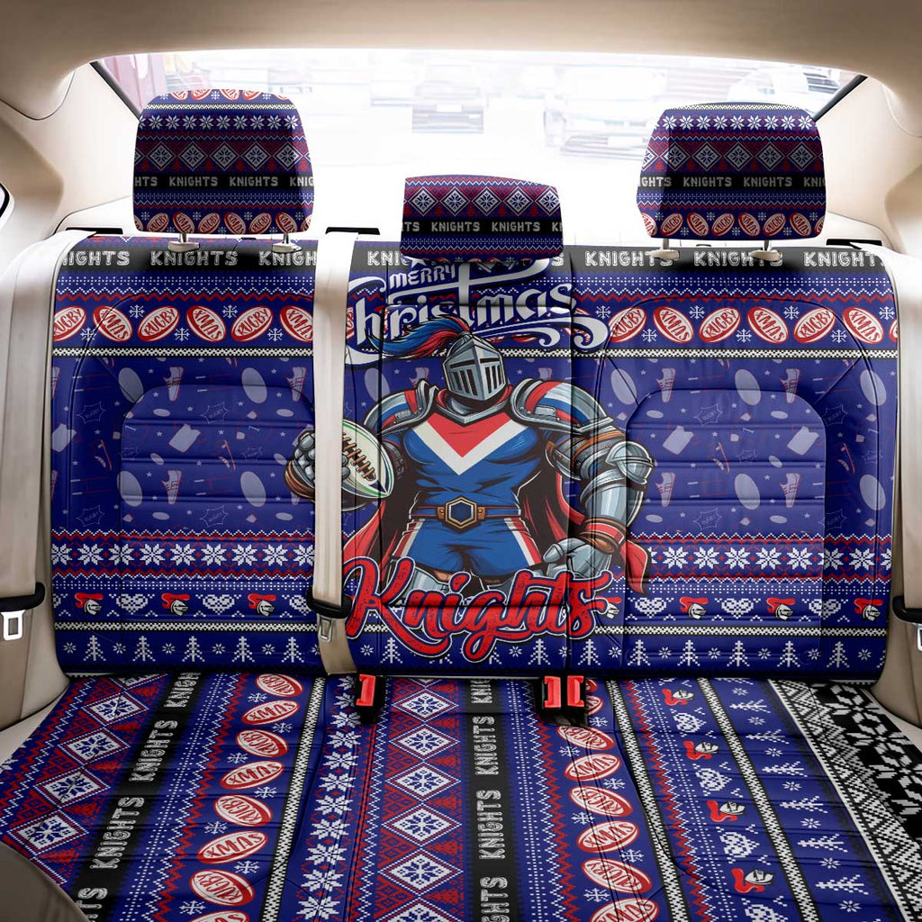 Knights Rugby Xmas Back Car Seat Cover Australia NRL Mascot
