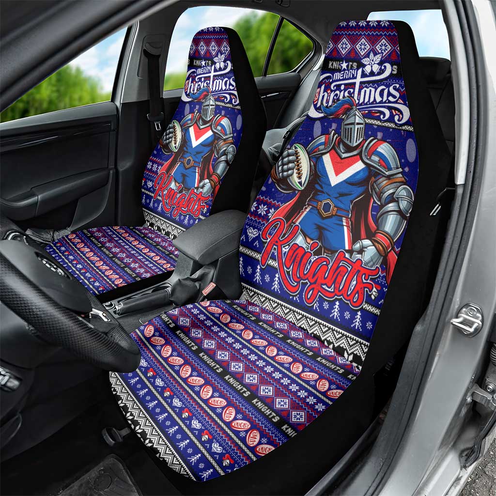 Knights Rugby Xmas Car Seat Cover Australia NRL Mascot