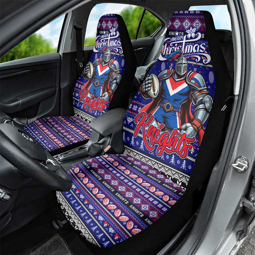 Knights Rugby Xmas Car Seat Cover Australia NRL Mascot