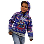 Personalized Knights Rugby Xmas Kid Hoodie Australia NRL Mascot