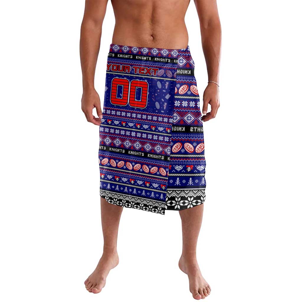 Personalized Knights Rugby Xmas Lavalava Australia NRL Mascot