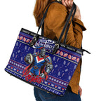 Knights Rugby Xmas Leather Tote Bag Australia NRL Mascot