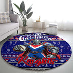 Knights Rugby Xmas Round Carpet Australia NRL Mascot