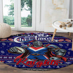 Knights Rugby Xmas Round Carpet Australia NRL Mascot