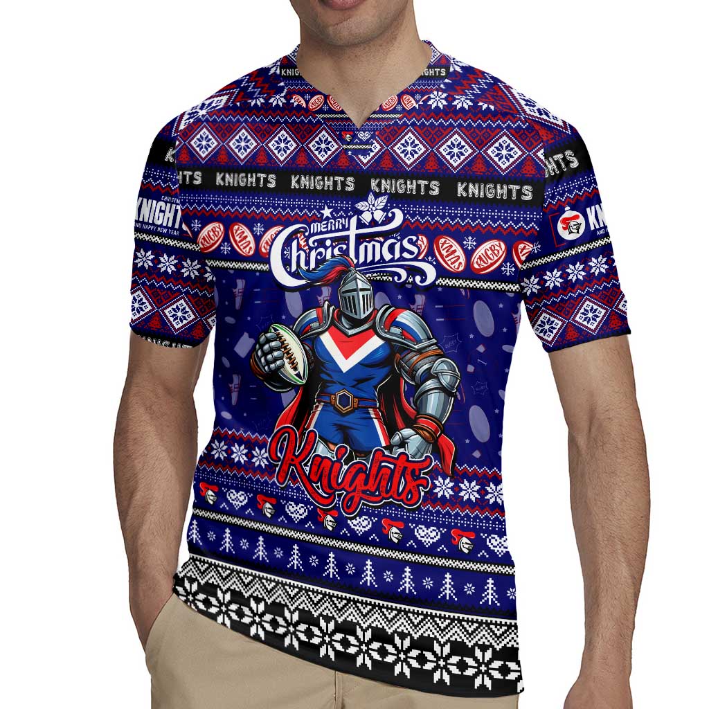 Personalized Knights Rugby Xmas Rugby Jersey Australia NRL Mascot