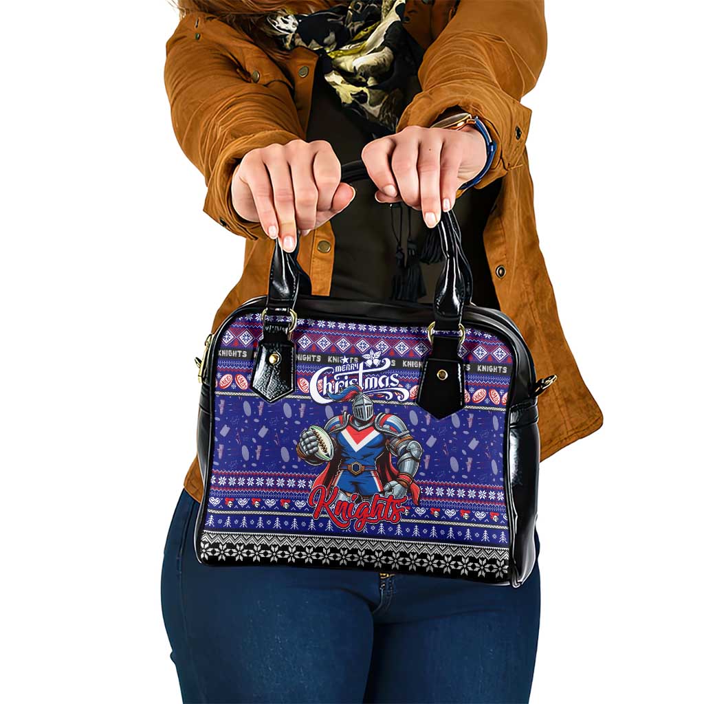 Knights Rugby Xmas Shoulder Handbag Australia NRL Mascot