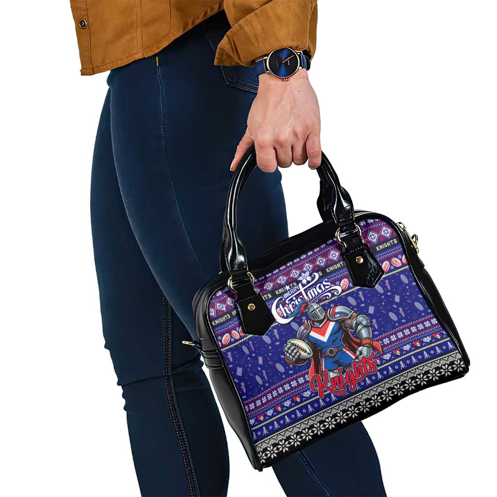 Knights Rugby Xmas Shoulder Handbag Australia NRL Mascot
