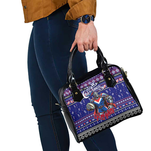 Knights Rugby Xmas Shoulder Handbag Australia NRL Mascot