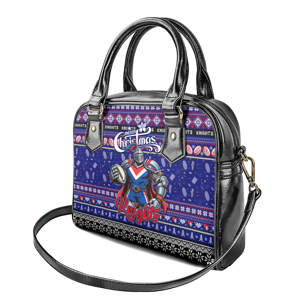 Knights Rugby Xmas Shoulder Handbag Australia NRL Mascot