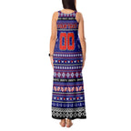 Personalized Knights Rugby Xmas Tank Maxi Dress Australia NRL Mascot