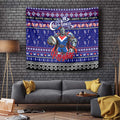 Knights Rugby Xmas Tapestry Australia NRL Mascot
