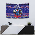 Knights Rugby Xmas Tapestry Australia NRL Mascot