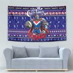 Knights Rugby Xmas Tapestry Australia NRL Mascot
