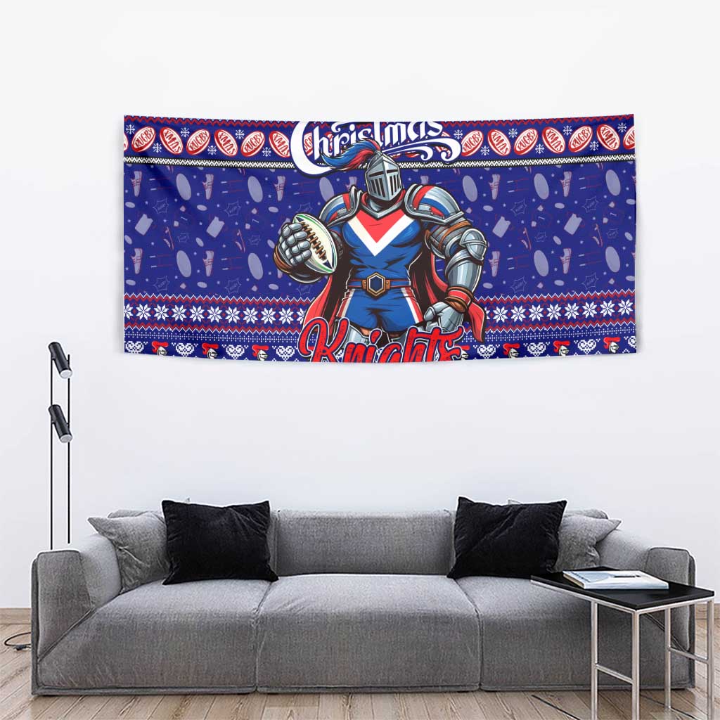Knights Rugby Xmas Tapestry Australia NRL Mascot