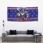 Knights Rugby Xmas Tapestry Australia NRL Mascot