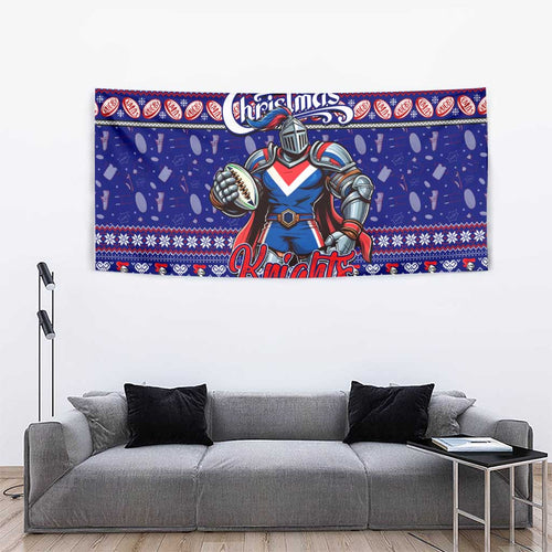 Knights Rugby Xmas Tapestry Australia NRL Mascot