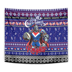 Knights Rugby Xmas Tapestry Australia NRL Mascot