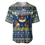 Personalized Cowboys Rugby Xmas Baseball Jersey Australia NRL Mascot
