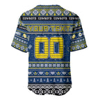 Personalized Cowboys Rugby Xmas Baseball Jersey Australia NRL Mascot