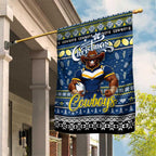 Cowboys Rugby Xmas Garden Flag Australia NRL Mascot
