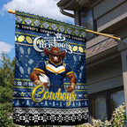 Cowboys Rugby Xmas Garden Flag Australia NRL Mascot