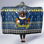 Cowboys Rugby Xmas Hooded Blanket Australia NRL Mascot
