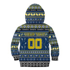 Personalized Cowboys Rugby Xmas Kid Hoodie Australia NRL Mascot