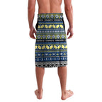 Personalized Cowboys Rugby Xmas Lavalava Australia NRL Mascot