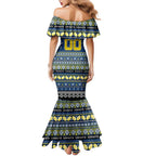 Personalized Cowboys Rugby Xmas Mermaid Dress Australia NRL Mascot